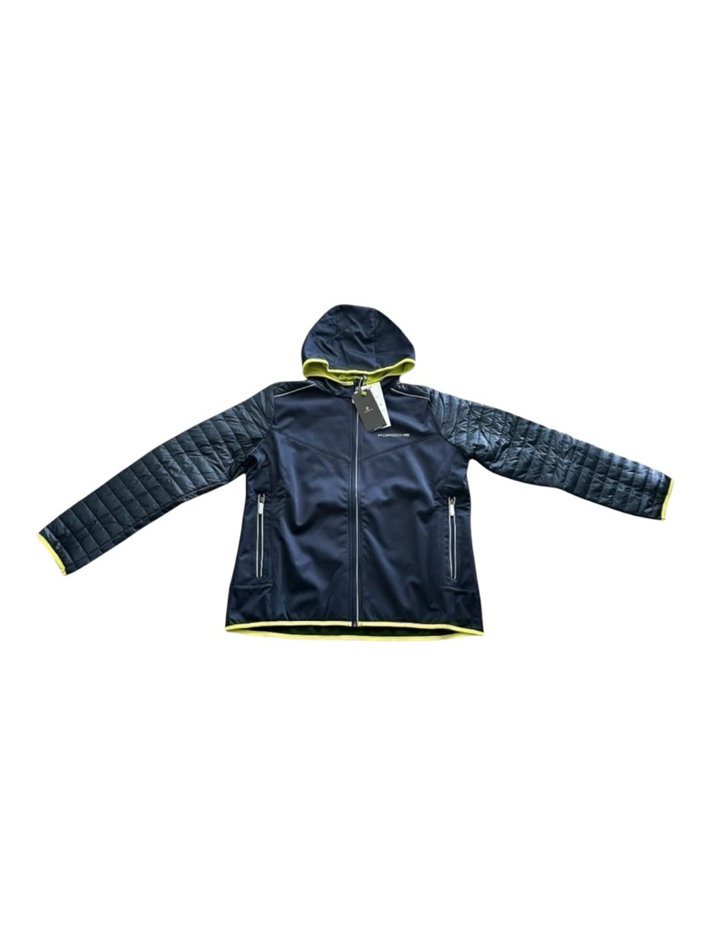 Porsche Design Women’s Softshell Hooded Jacket Navy EU XL US L NWT
